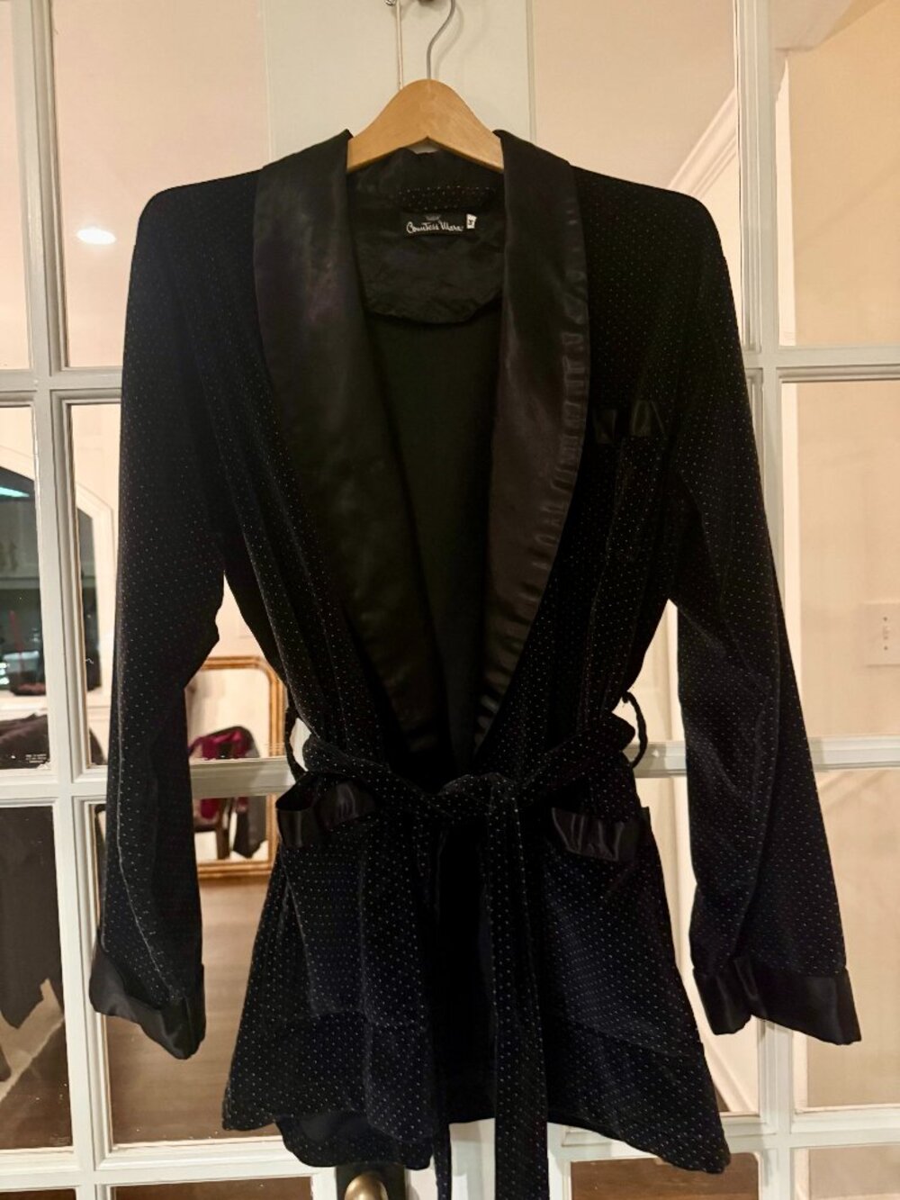 Countess Mara Men's vintage smoking jacket